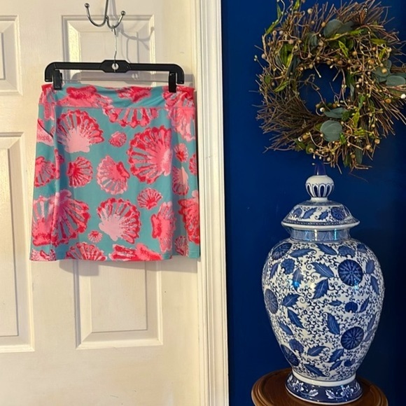 Women’s Anna Clare Active Polyester & Spandex Blue & Pink Golf Skort Size M - Picture 4 of 7